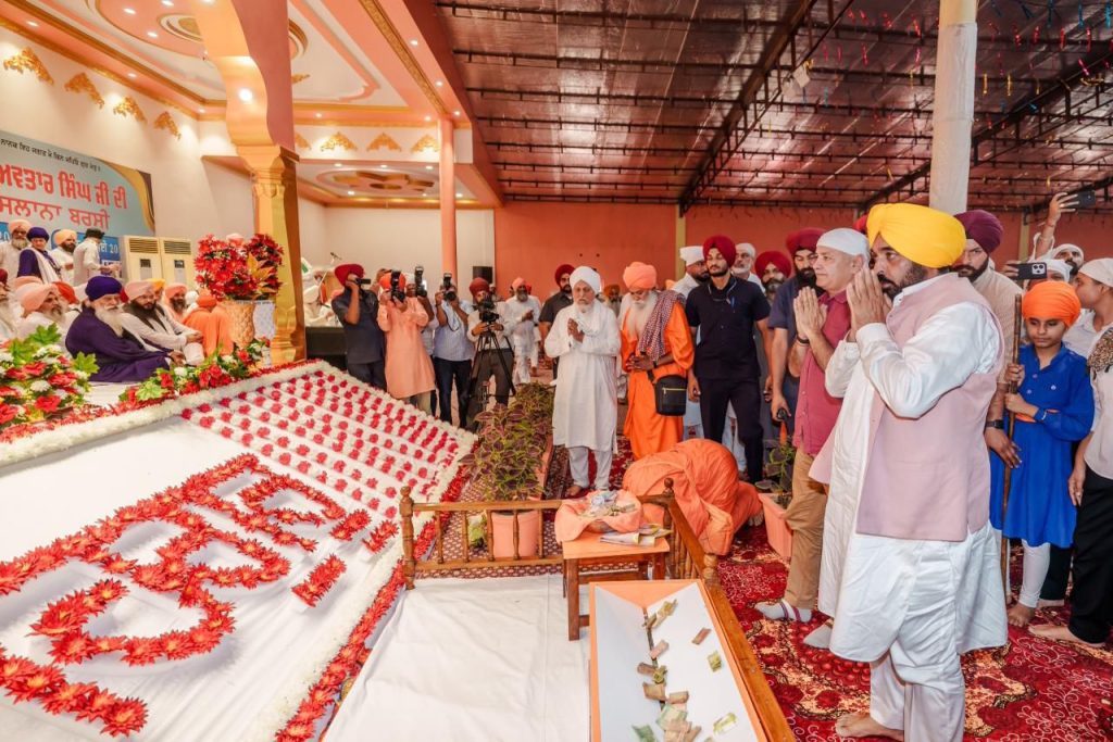 मुख्यमंत्री भगवंत सिंह मान: आप सरकार ने प्रदेश के खेतों तक 21,000 क्यूसिक पानी पहुंचाया है जो दो भाखड़ा नहरों के बराबर है
