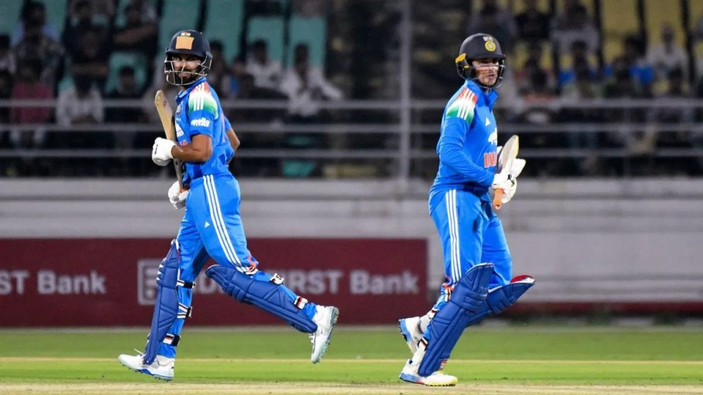 IND A vs SL A: ऋतुराज गायकवाड़ के शतक और तिलक वर्मा की अर्धशतकीय पारी से भारत ए ने बनाए 277 रन IND A vs SL A: ऋतुराज गायकवाड़ के शतक और तिलक वर्मा की अर्धशतकीय पारी से भारत ए ने बनाए 277 रन