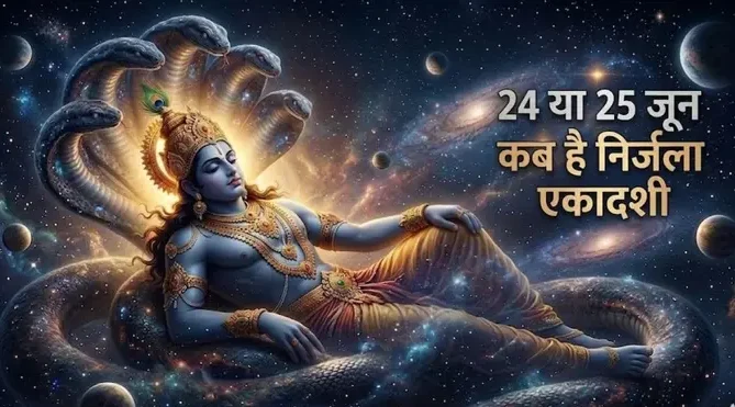 निर्जला एकादशी 2026: निर्जला एकादशी 24-25 जून को, जानें व्रत-पूजन की सही तिथि और शुभ मुहूर्त निर्जला एकादशी 2026: निर्जला एकादशी 24-25 जून को, जानें व्रत-पूजन की सही तिथि और शुभ मुहूर्त