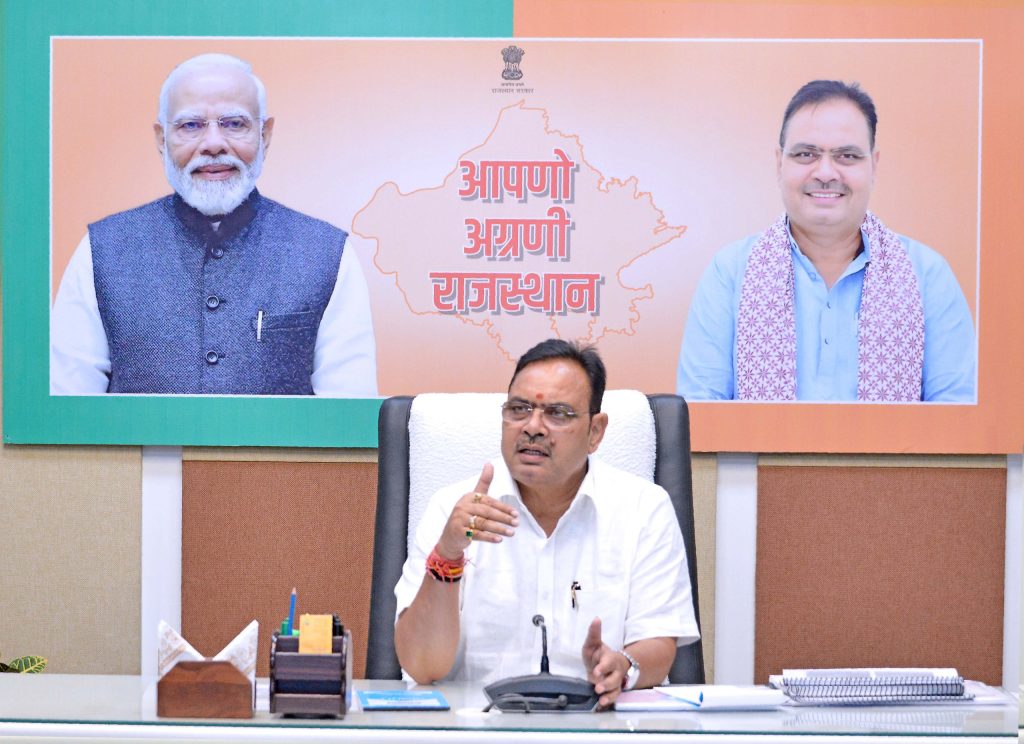 जयपुर के समग्र विकास पर समीक्षा बैठक, मुख्यमंत्री भजनलाल शर्मा ने स्वच्छता और सौंदर्यीकरण पर दिए सख्त निर्देश