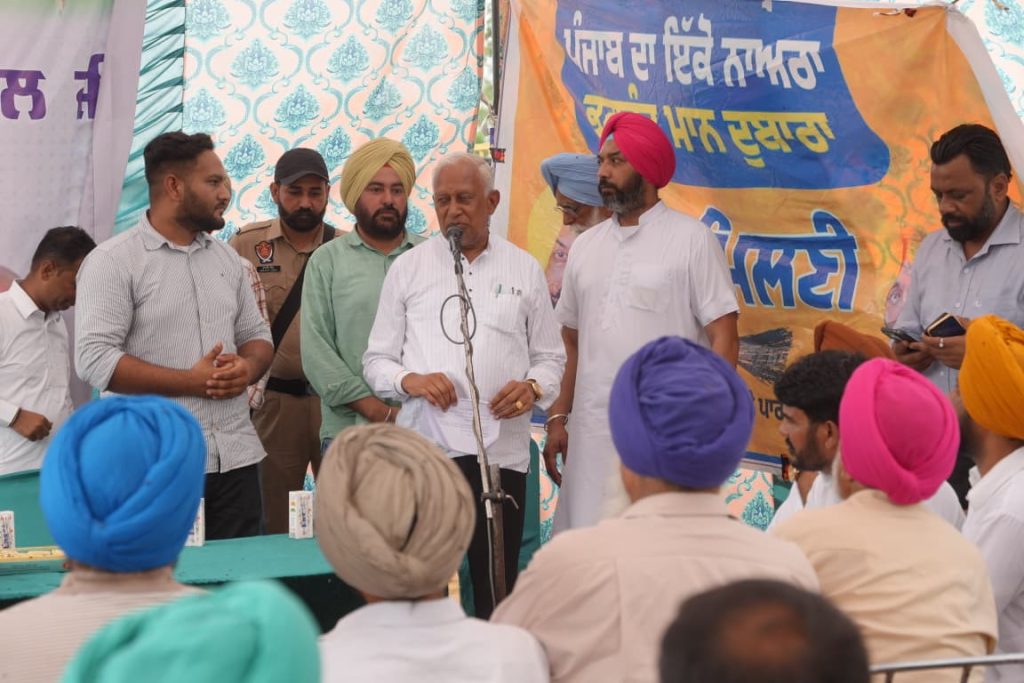 बरिंदर गोयल ने बस्सी पठाना में ₹48.25 करोड़ की नहर लाइनिंग परियोजनाओं का किया उद्घाटन