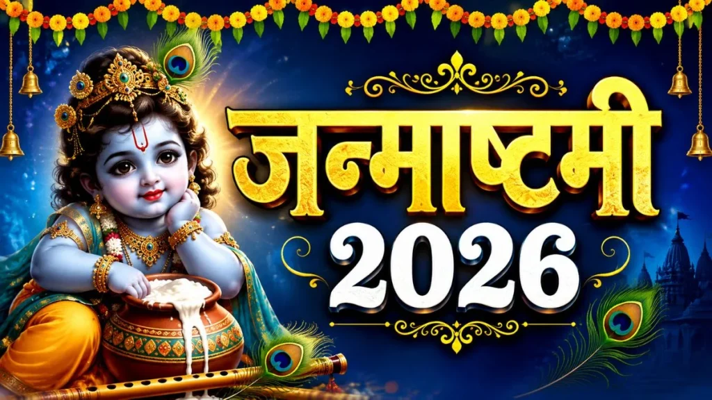 जन्माष्टमी 2026: जन्माष्टमी 4 या 5 सितंबर को? कैलेंडर नहीं, इस नियम से तय होगी सही तारीख जन्माष्टमी 2026: जन्माष्टमी 4 या 5 सितंबर को? कैलेंडर नहीं, इस नियम से तय होगी सही तारीख