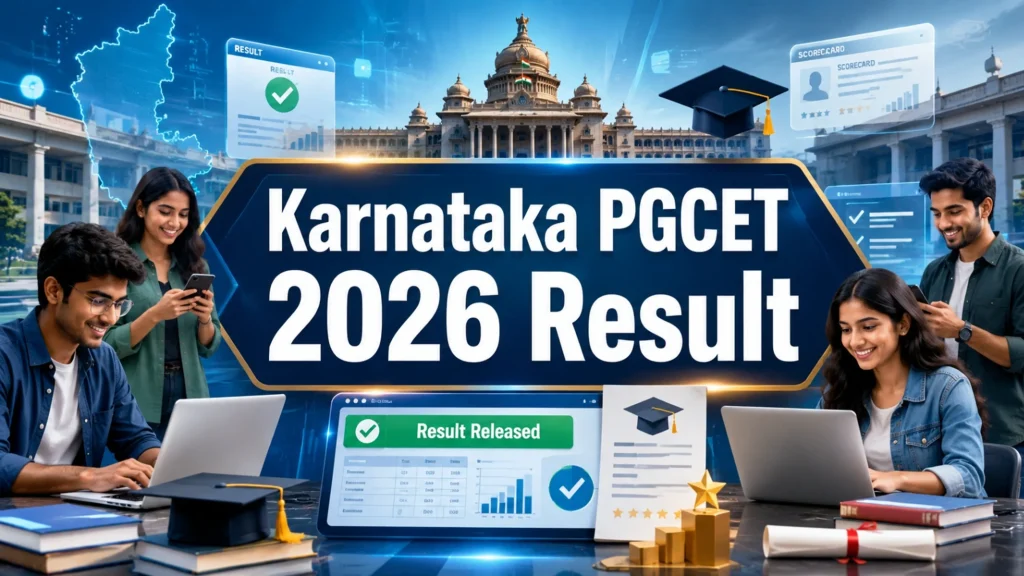 Karnataka PGCET 2026 Result: जारी हुआ रिजल्ट, ऐसे चेक करें MBA स्कोरकार्ड और मेरिट रैंक