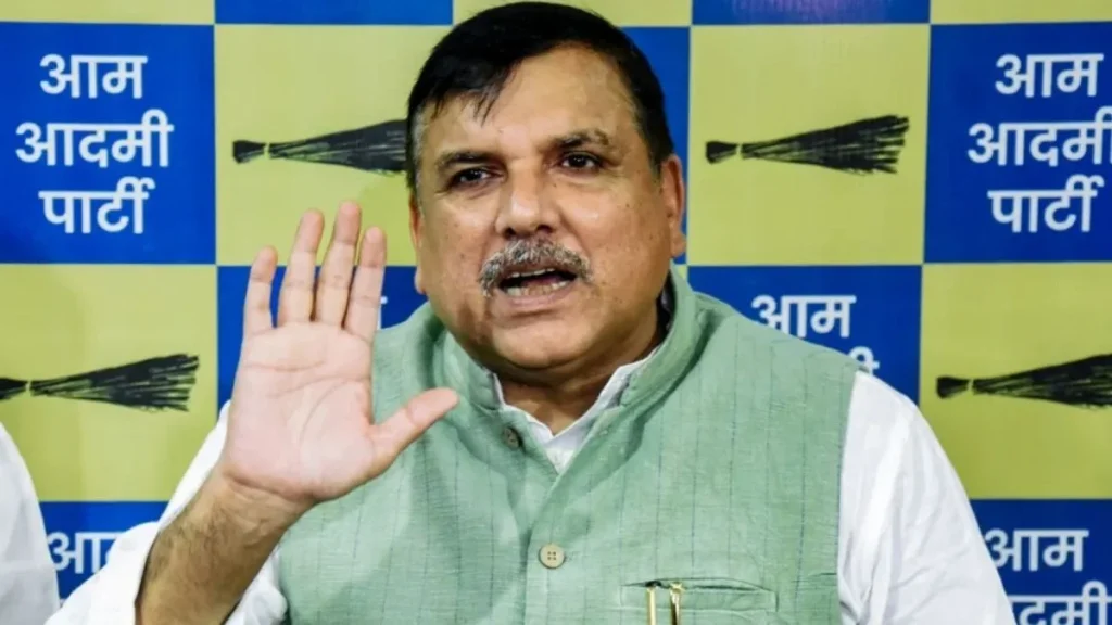 संजय सिंह ने राम मंदिर चढ़ावा चोरी मामले में चंपत राय और अनिल मिश्रा की क्लीनचिट पर सवाल उठाए