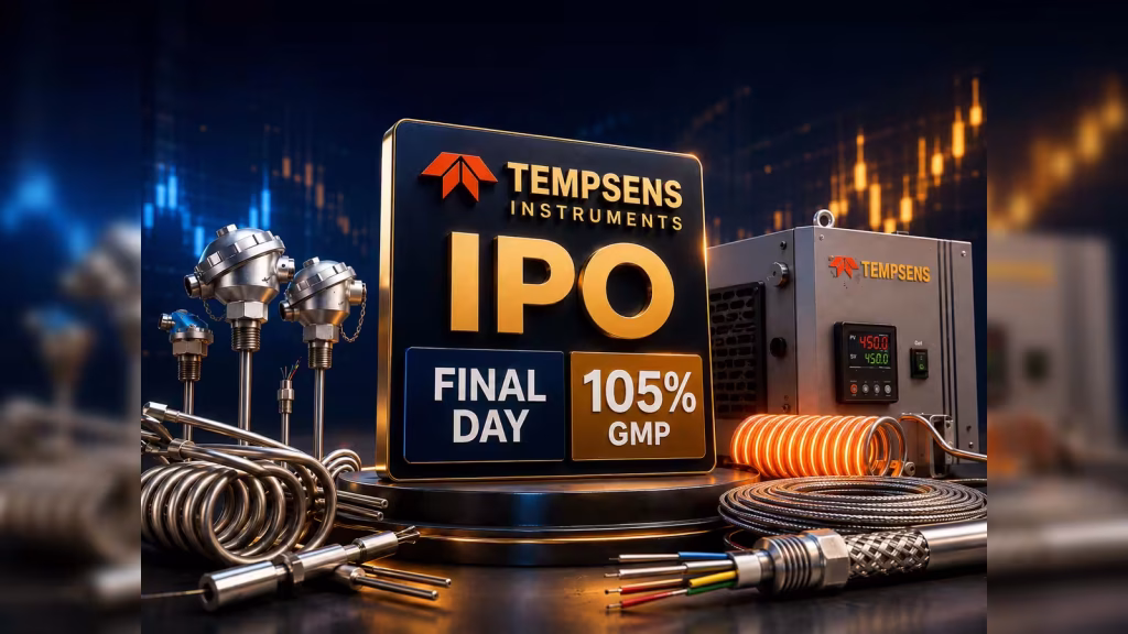 Tempsens Instruments IPO का जीएमपी ₹313 और सब्सक्रिप्शन 21 गुना से अधिक