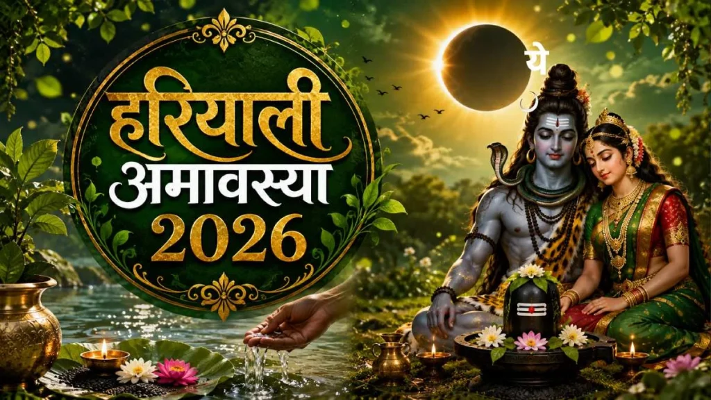 हरियाली अमावस्या 2026: सावन की हरियाली अमावस्या कब है? जानें तारीख, महत्व, पूजा और इस बार की खास बात हरियाली अमावस्या 2026: सावन की हरियाली अमावस्या कब है? जानें तारीख, महत्व, पूजा और इस बार की खास बात