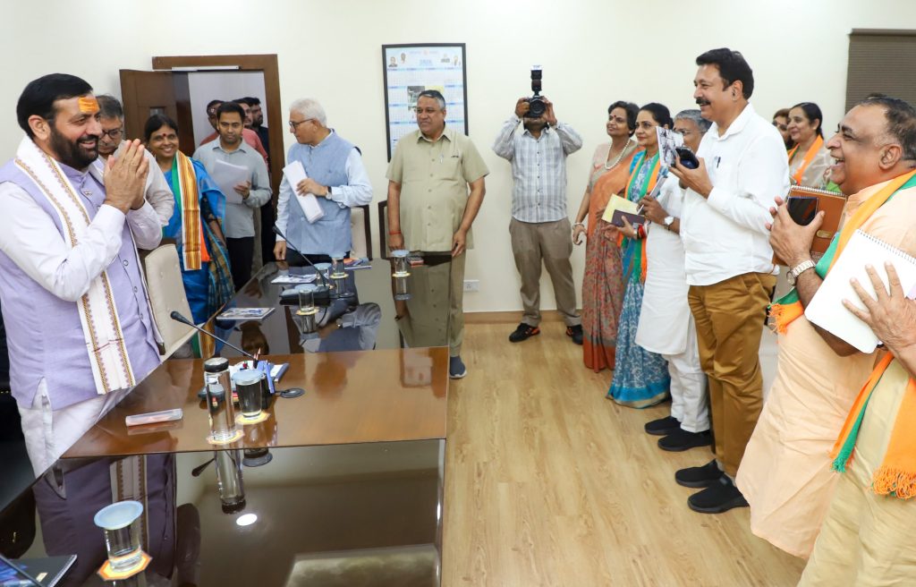 मुख्यमंत्री नायब सिंह सैनी ने हरियाणा भाजपा की नई टीम को दी शुभकामनाएं, संगठन मजबूती पर जोर