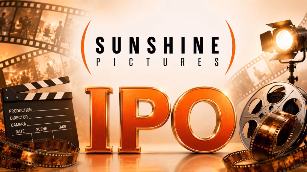 Sunshine Pictures IPO का आज आखिरी दिन, ₹77 GMP से लिस्टिंग पर नजर; निवेश से पहले जानें पूरी जानकारी Sunshine Pictures IPO का आज आखिरी दिन, 77 रुपये GMP के साथ शेयर बाजार में लिस्टिंग की उम्मीद