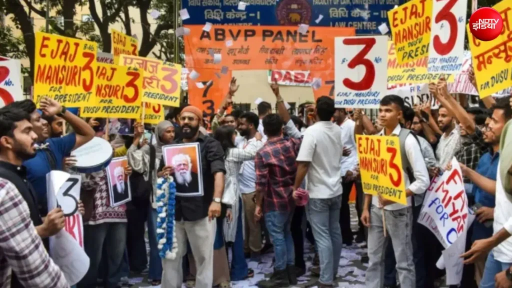 DUSU Election 2026: 17वें राउंड की काउंटिंग में ABVP का दबदबा, अध्यक्ष और सचिव पद पर आगे