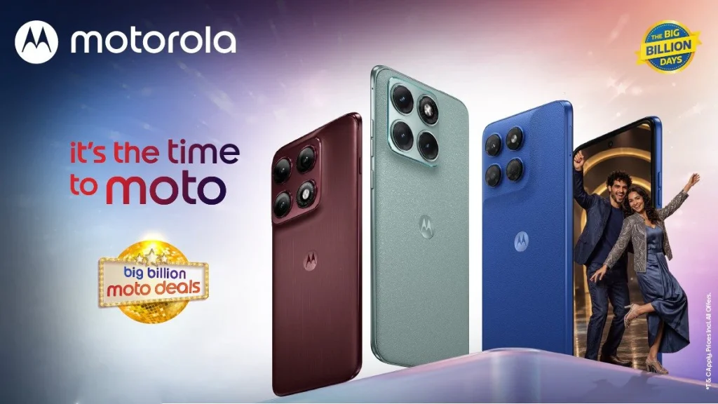 Flipkart Big Billion Days Sale 2026: Motorola के इन स्मार्टफोन्स पर मिलेगा बड़ा डिस्काउंट, जानें नई कीमतें