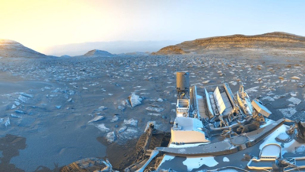 NASA Curiosity 5000th Day: एक ही तस्वीर में दिखा मंगल का सूर्योदय और सूर्यास्त, NASA ने शेयर किया अद्भुत नजारा NASA Curiosity 5000th Day: एक ही तस्वीर में दिखा मंगल का सूर्योदय और सूर्यास्त, NASA ने शेयर किया अद्भुत नजारा