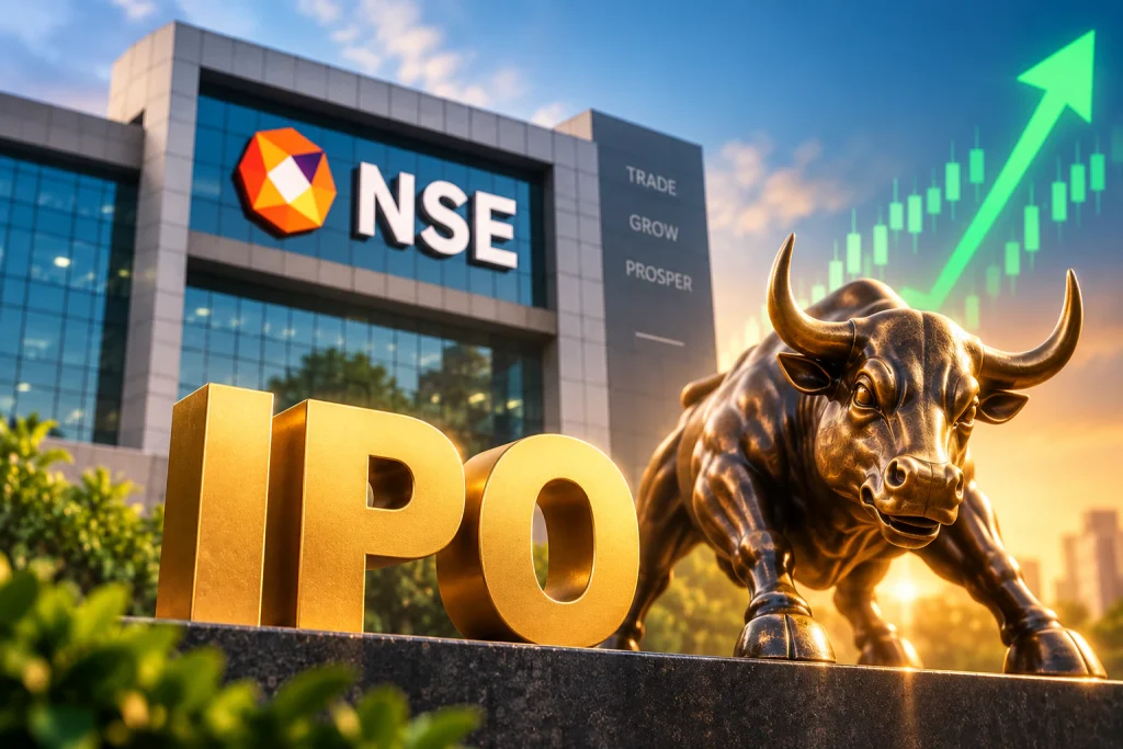 NSE IPO: अनलिस्टेड शेयरों में बढ़ी हलचल, ₹285 पहुंचा GMP; ₹1,800 के आसपास हो सकता है प्राइस बैंड NSE IPO: अनलिस्टेड शेयरों में बढ़ी हलचल, ₹285 पहुंचा GMP; ₹1,800 के आसपास हो सकता है प्राइस बैंड