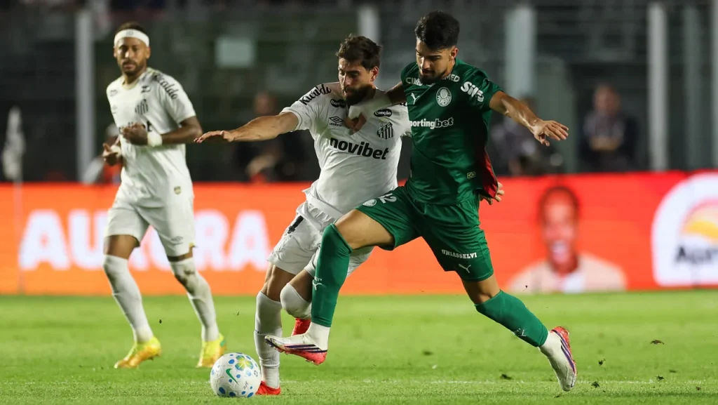 Palmeiras vs Santos: पाल्मेरास ने सैंटोस को 0-0 से रोका, कोपा डो ब्रासील के सेमीफाइनल में बनाई जगह Palmeiras vs Santos: पाल्मेरास ने सैंटोस को 0-0 से रोका, कोपा डो ब्रासील के सेमीफाइनल में बनाई जगह