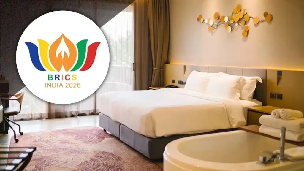 BRICS Summit 2026: दिल्ली के लग्जरी होटल हुए फुल, एक रात का किराया 13 लाख तक पहुंचा