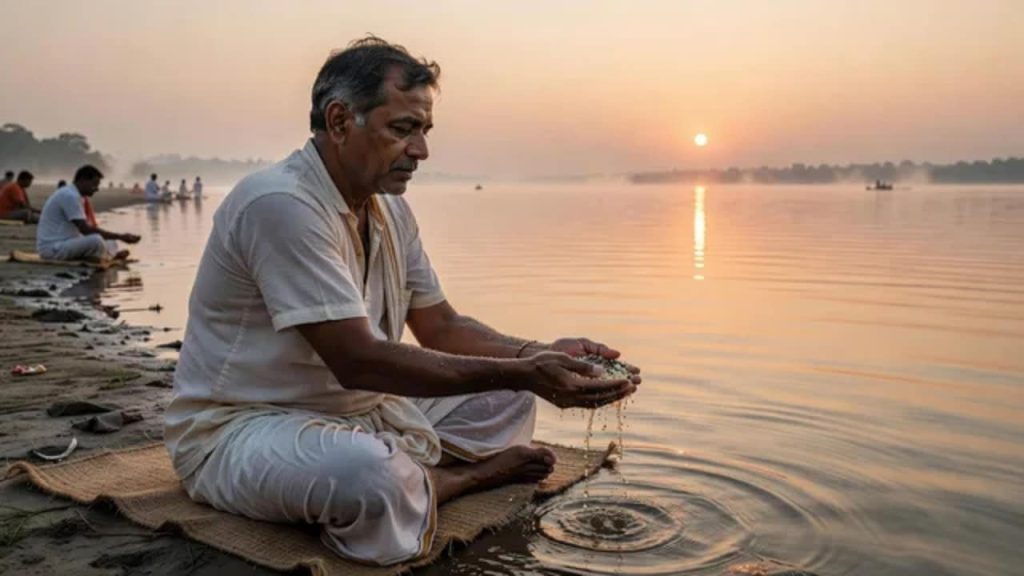 पितृ पक्ष 2026: बिना पंडित घर पर करें श्राद्ध-तर्पण, जानें आसान विधि और जरूरी नियम पितृ पक्ष 2026: बिना पंडित घर पर करें श्राद्ध-तर्पण, जानें आसान विधि और जरूरी नियम