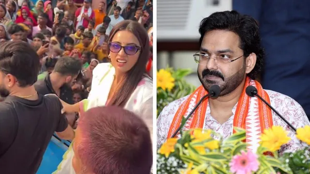 बाढ़ पीड़ितों के बीच पहुंचीं अक्षरा सिंह, पवन सिंह के सवाल पर दिया जवाब बाढ़ पीड़ितों के बीच पहुंचीं अक्षरा सिंह, पवन सिंह के सवाल पर दिया जवाब
