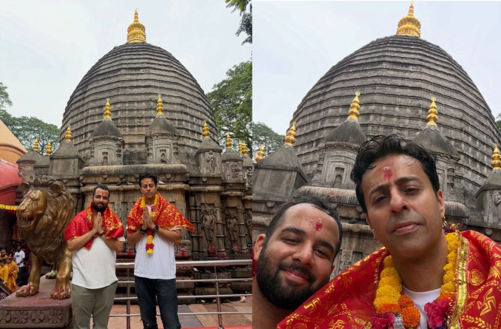 मां कामाख्या के दर्शन करने पहुंचे सलीम मर्चेंट, सोशल मीडिया पर छिड़ी धार्मिक बहस