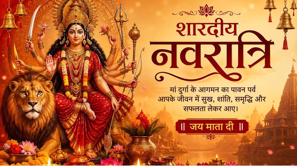 शारदीय नवरात्रि 2026: 11 अक्टूबर से शुरू होंगे शारदीय नवरात्रि, जानें घटस्थापना से नवमी तक पूरा कैलेंडर शारदीय नवरात्रि 2026: 11 अक्टूबर से शुरू होंगे शारदीय नवरात्रि, जानें घटस्थापना से नवमी तक पूरा कैलेंडर