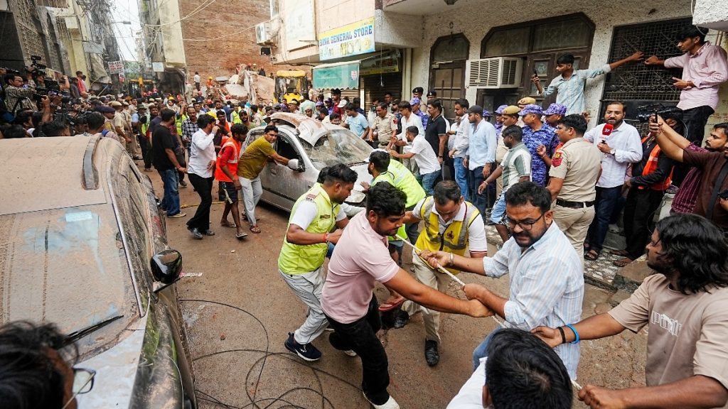 कौन है सत्य निकेतन बिल्डिंग हादसे का मालिक हरिराम बंसल? भिवाड़ी से पकड़ा गया, 10 टीमें कर रही थीं तलाश
