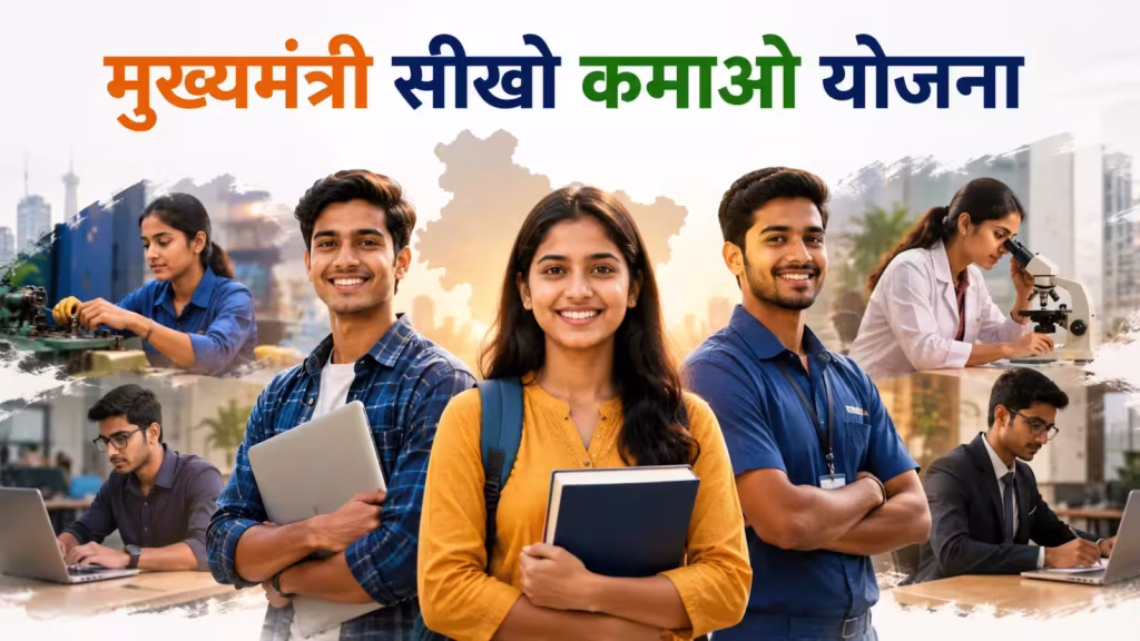 मुख्यमंत्री सीखो कमाओ योजना: युवाओं को ट्रेनिंग के साथ मिलेंगे ₹10,000 तक, जानें आवेदन का आसान तरीका