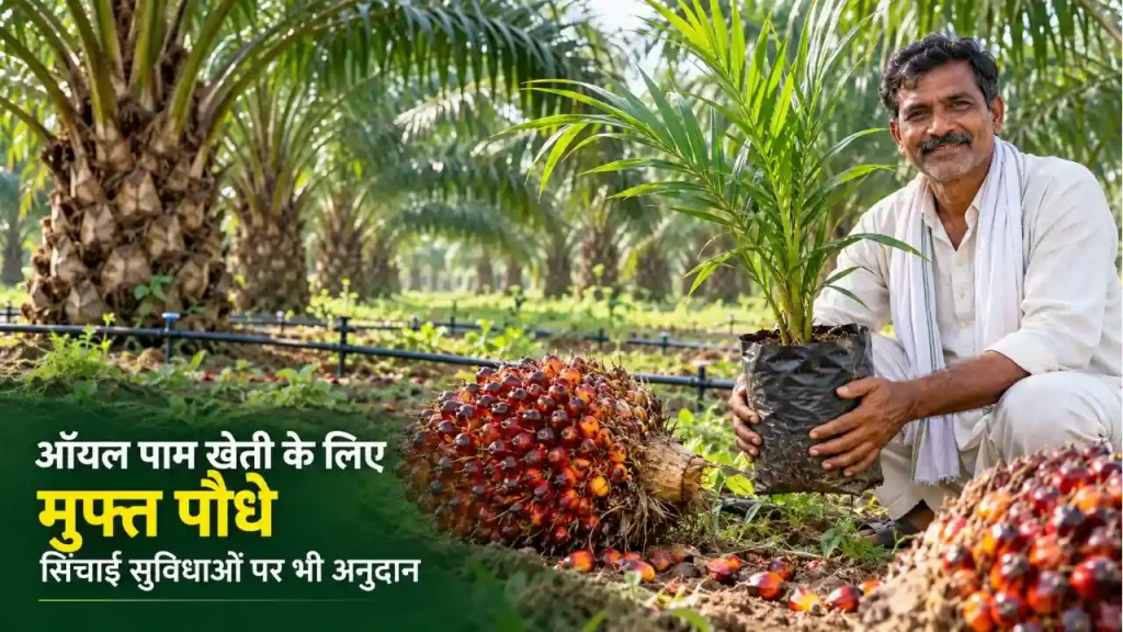 छत्तीसगढ़ में ऑयल पाम की खेती को मिलेगा बढ़ावा, किसानों को पौधे, बोरवेल और ड्रिप सिंचाई पर मिलेगी सब्सिडी छत्तीसगढ़ में ऑयल पाम की खेती को मिलेगा बढ़ावा, किसानों को पौधे, बोरवेल और ड्रिप सिंचाई पर मिलेगी सब्सिडी