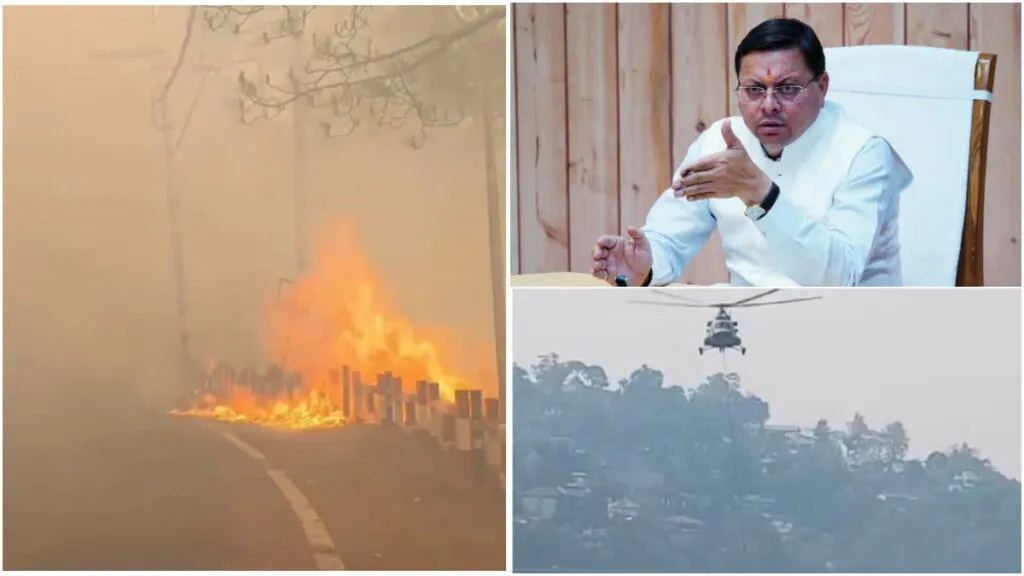 उत्तराखंड सीएम धामी ने कहा-सेना को आग बुझाने के लिए बुलाया गया