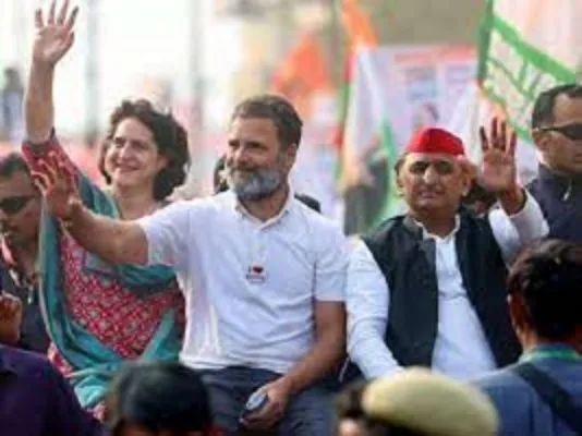 उत्तर प्रदेश में 'इंडिया गठबंधन' दिखाएगा ताकत एक मंच पर दिखेंगे राहुल-प्रियंका और अखिलेश!
