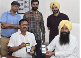 कृषि मंत्री Gurmeet Singh Khudian ने सी. आर. एम. मशीनों के लिए किसानों के लिए वन-स्टॉप सॉल्यूशन के रूप में अननैट किसान मोबाइल ऐप का शुभारंभ किया