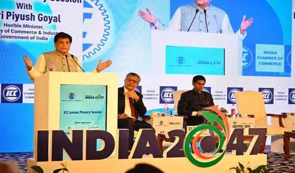 Piyush Goyal ने उद्योग संघों से स्टार्टअप्स और महिला उद्यमियों से जुड़ने का आग्रह किया Piyush Goyal ने उद्योग संघों से स्टार्टअप्स और महिला उद्यमियों से जुड़ने का आग्रह किया