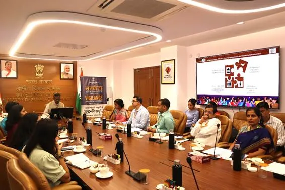 Secretary Shailesh Kumar Singh ने अंतर-मंत्रालयी बैठक की अध्यक्षता की Secretary Shailesh Kumar Singh ने अंतर-मंत्रालयी बैठक की अध्यक्षता की