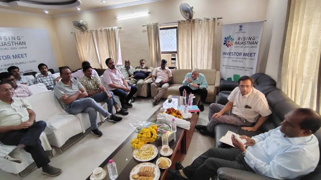 Rising Rajasthan Global Investment Summit-2024, अतिरिक्त जिला कलक्टर ने उद्यमियों से किया संवाद – 457 करोड़ के निवेश करारों पर भी हुए हस्ताक्षर Rising Rajasthan Global Investment Summit-2024, अतिरिक्त जिला कलक्टर ने उद्यमियों से किया संवाद - 457 करोड़ के निवेश करारों पर भी हुए हस्ताक्षर