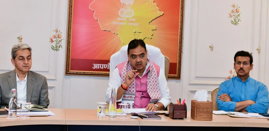 CM Bhajanlal Sharma: बजटीय घोषणाओं की नियमित मॉनिटरिंग करते हुए समयबद्ध क्रियान्वयन सुनिश्चित करें अधिकारी CM Bhajanlal Sharma: बजटीय घोषणाओं की नियमित मॉनिटरिंग करते हुए समयबद्ध क्रियान्वयन सुनिश्चित करें अधिकारी