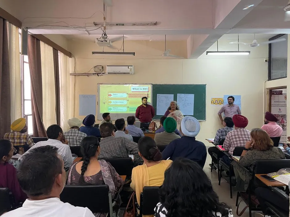 Harjot Singh Bains: छात्रों को उद्यमिता कौशल के साथ सशक्त बनाने के लिए बिजनेस ब्लास्टर्स प्रोग्राम के बारे में 5000 से अधिक शिक्षकों को प्रशिक्षित किया गया Harjot Singh Bains: छात्रों को उद्यमिता कौशल के साथ सशक्त बनाने के लिए बिजनेस ब्लास्टर्स प्रोग्राम के बारे में 5000 से अधिक शिक्षकों को प्रशिक्षित किया गया