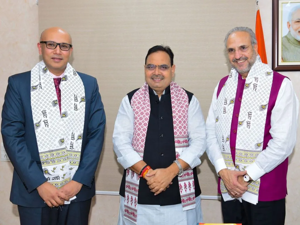 CM Bhajanlal Sharma से माइक्रोन इंडिया के प्रतिनिधिमण्डल ने की मुलाकात CM Bhajanlal Sharma से माइक्रोन इंडिया के प्रतिनिधिमण्डल ने की मुलाकात