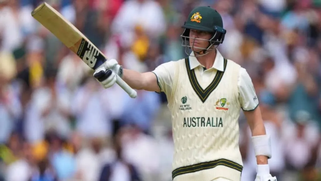 WTC Final 2025: स्टीव स्मिथ ने लॉर्ड्स में रचा इतिहास, तोड़ा 99 साल पुराना रिकॉर्ड WTC Final 2025: स्टीव स्मिथ ने लॉर्ड्स में रचा इतिहास, तोड़ा 99 साल पुराना रिकॉर्ड