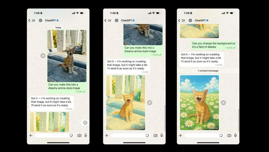 WhatsApp AI Image Generator: WhatsApp पर अब AI से बनाएं इमेज! OpenAI ने लॉन्च किया ChatGPT इमेज टूल, ऐसे करें इस्तेमाल