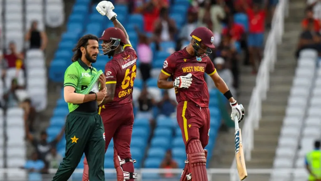West Indies vs Pakistan: बारिश से प्रभावित दूसरे वनडे में वेस्टइंडीज ने पाकिस्तान को हराकर सीरीज बराबर की