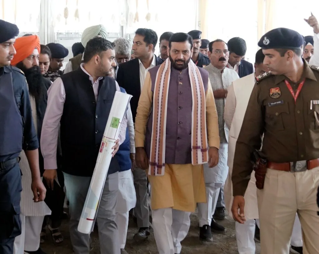 कुरुक्षेत्र: प्रधानमंत्री के दौरे की तैयारियों का मुख्यमंत्री ने किया निरीक्षण