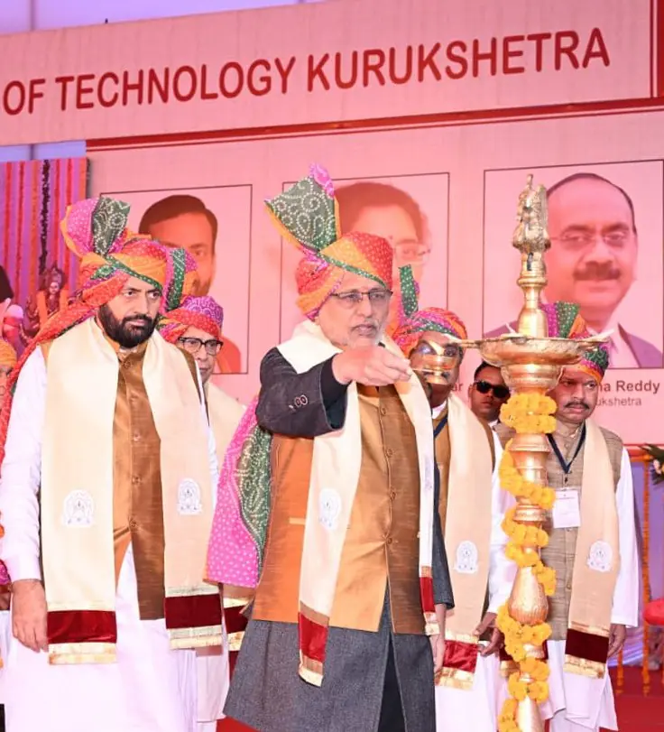 उप-राष्ट्रपति ने NIT कुरुक्षेत्र के 20वें दीक्षांत समारोह का किया शुभारंभ, मेधावी छात्रों को किया सम्मानित