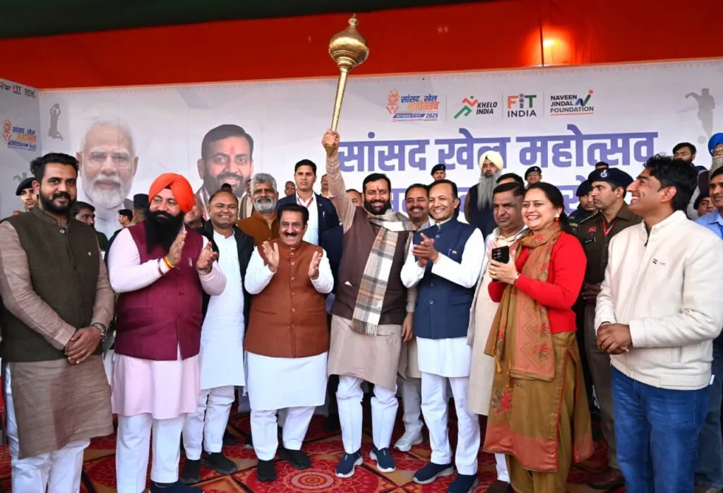 कुरुक्षेत्र सांसद खेल महोत्सव में खिलाड़ियों का उत्साह चरम पर, खेल भावना बनी आयोजन की पहचान