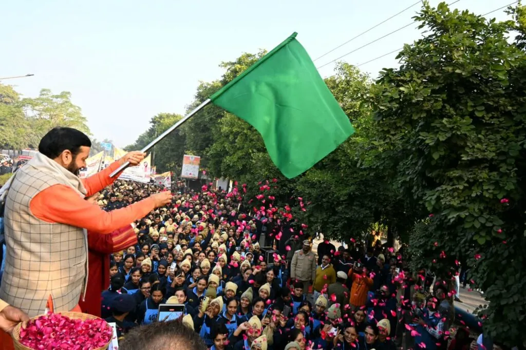 अटल जन सेवा’ मैराथन का ऊर्जावान शुभारंभ, हरियाणा पुलिस बैच-93 ने दिखाई एकता और अनुशासन की मिसाल