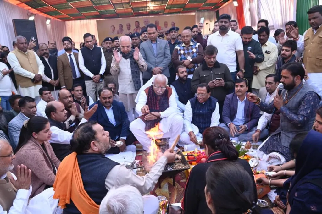 पानीपत में रेलवे ओवरब्रिज का भूमि पूजन, अटल बिहारी वाजपेयी के नाम पर होगा आरओबी