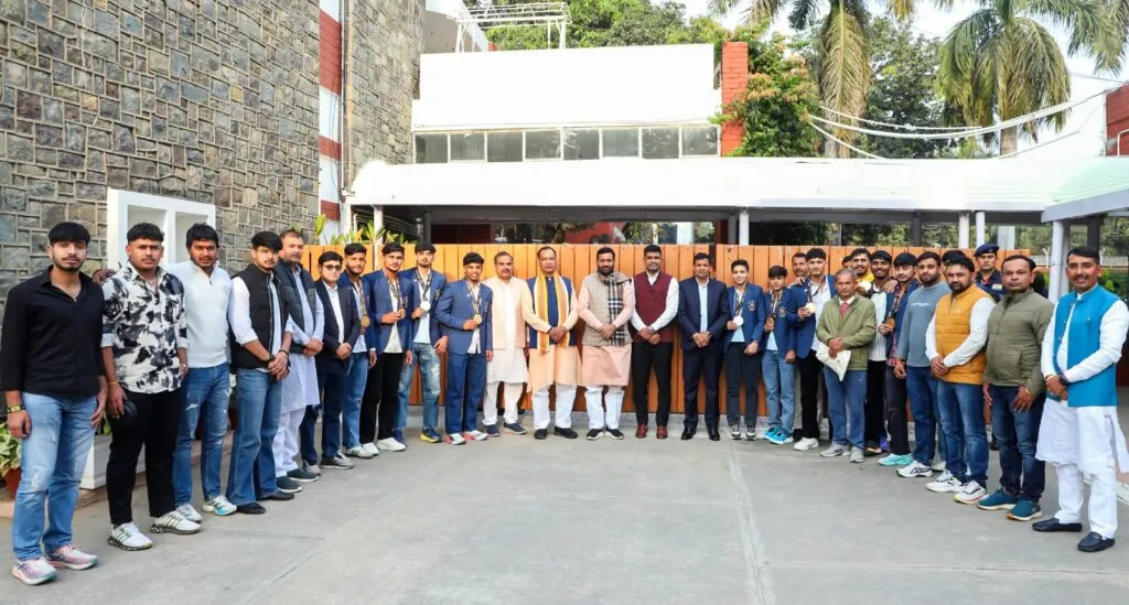 मुख्यमंत्री नायब सैनी ने एशियन यूथ गेम्स 2025 में स्वर्ण पदक जीतने वाली कबड्डी टीम को दी बधाई