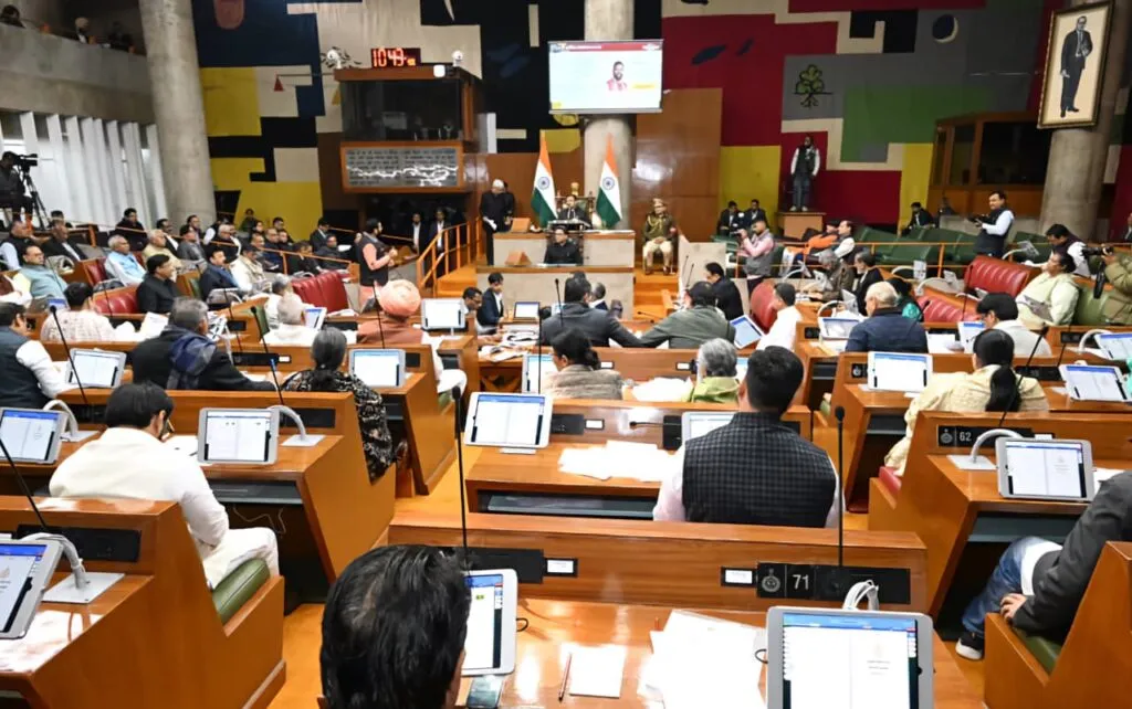 मुख्यमंत्री नायब सिंह सैनी ने शीतकालीन सत्र के दूसरे दिन सदन को किया संबोधित