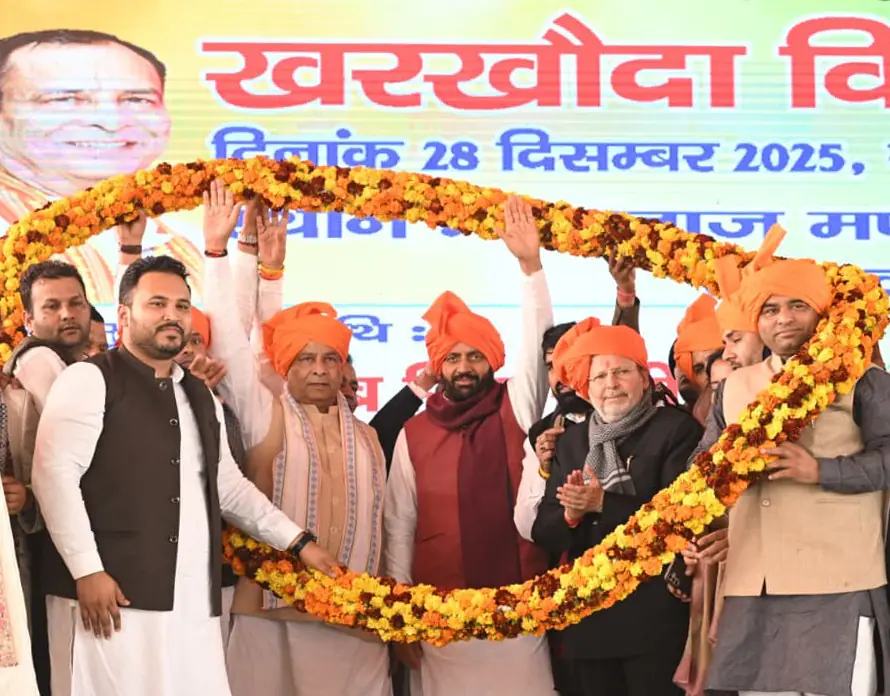 खरखौदा विकास रैली: मुख्यमंत्री नायब सिंह सैनी ने करोड़ों की सौगातों की की घोषणा