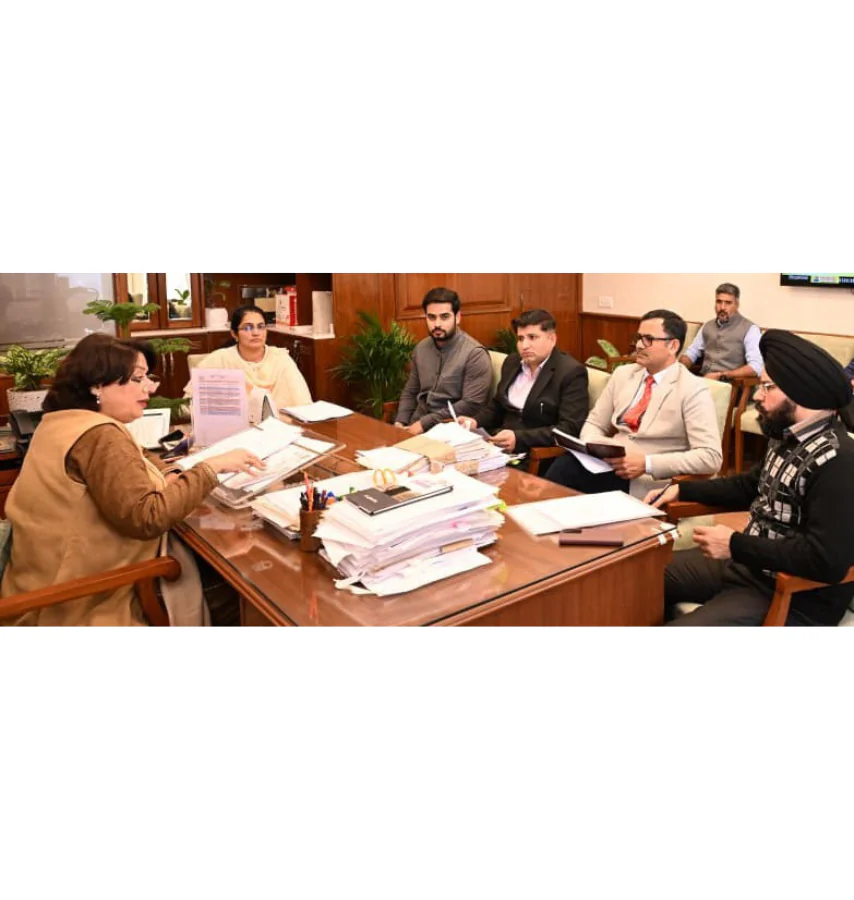 हरियाणा में किसान-रजिस्ट्री और डिजिटल क्रॉप सर्वे की तैयारियों की समीक्षा, 2026 से होगी नई शुरुआत हरियाणा में किसान-रजिस्ट्री और डिजिटल क्रॉप सर्वे की तैयारियों की समीक्षा, 2026 से होगी नई शुरुआत