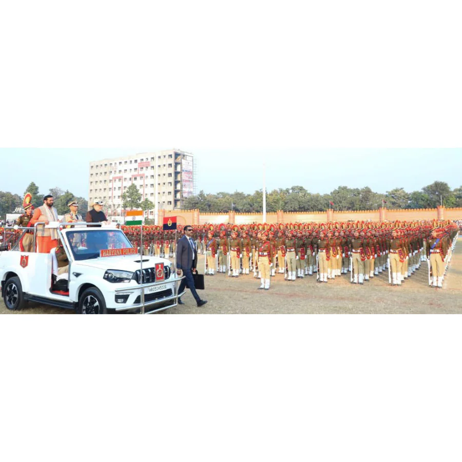 हरियाणा पुलिस को मिले 5,061 नए जांबाज, पंचकूला में भव्य पासिंग आउट परेड सम्पन्न