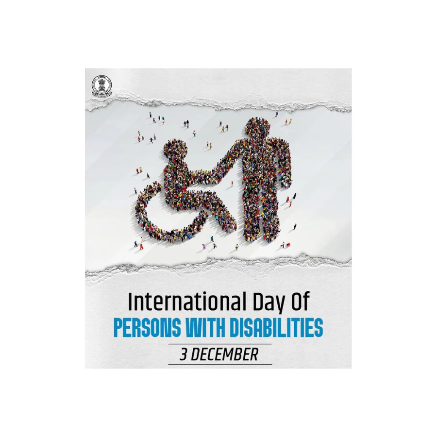 अंतरराष्ट्रीय दिव्यांगजन दिवस: अधिकारों, सम्मान और समान अवसरों के प्रति जागरूकता का वैश्विक संदेश अंतरराष्ट्रीय दिव्यांगजन दिवस: अधिकारों, सम्मान और समान अवसरों के प्रति जागरूकता का वैश्विक संदेश