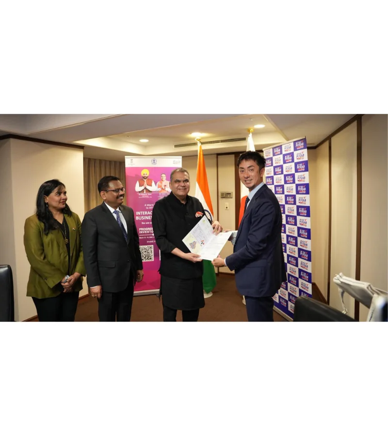 जापान दौरे के दूसरे दिन पंजाब के कैबिनेट मंत्री संजीव अरोड़ा ने NEC कॉर्पोरेशन के प्रतिनिधियों संग की महत्वपूर्ण बैठक