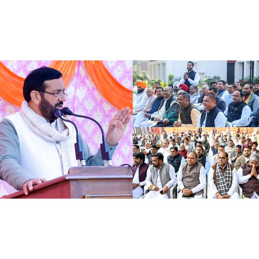 संत कबीर कुटीर में मार्केट कमेटियों के प्रतिनिधियों के साथ महत्वपूर्ण बैठक, मंडी व्यवस्था पर हुई विस्तृत चर्चा